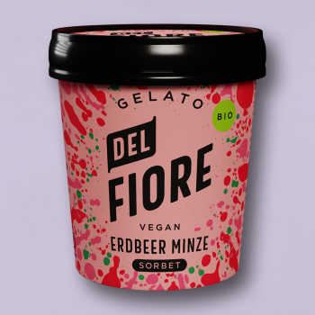 BIO Erdbeer-Minze Sorbet BIO Erdbeer-Minze Sorbet