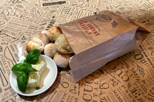Rotolini di Pizza klassisch mit Kräuterbutter Rotolini di Pizza klassisch mit Kräuterbutter