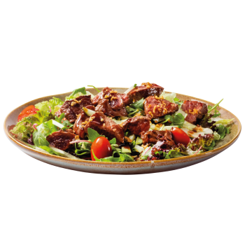 Biefstukpuntjes Salade Biefstukpuntjes Salade