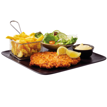 Kipschnitzel menu Kipschnitzel menu