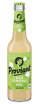 Proviant Apfelschorle Naturtrüb 0,33l Proviant Apfelschorle Naturtrüb 0,33l