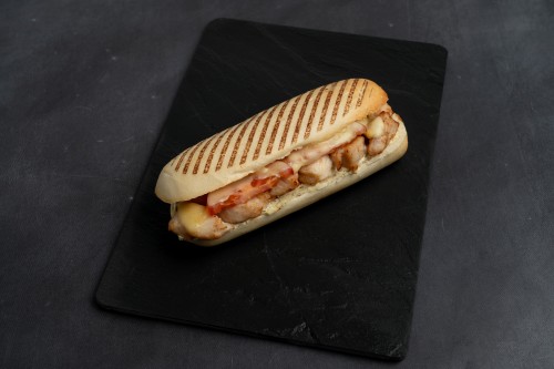 Panini gegrilde kip Panini gegrilde kip