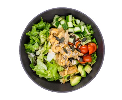 Kampagne Avocado No-Chicken Salat Kampagne Avocado No-Chicken Salat