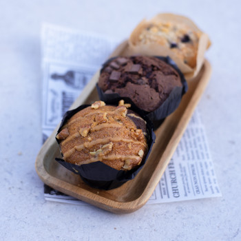 Double chocolate muffin Double chocolate muffin