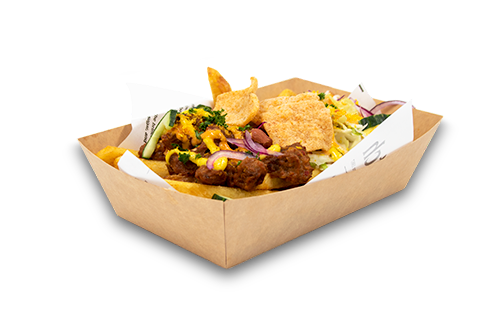 Loaded fries Rendang Loaded fries Rendang
