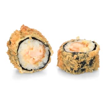 Crunchy Sake Hoso Maki Crunchy Sake Hoso Maki