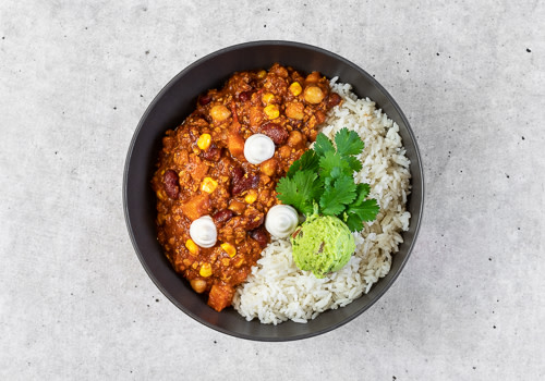 Vegan Chili Bowl 🌶🌶 Vegan Chili Bowl 🌶🌶