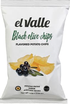 Patatas Fritas Black Olive ( Glutenfrei) 150 g Patatas Fritas Black Olive ( Glutenfrei) 150 g