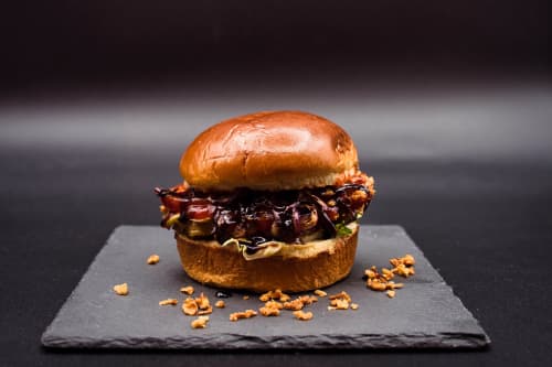 Balsamico Zwiebel Burger Balsamico Zwiebel Burger