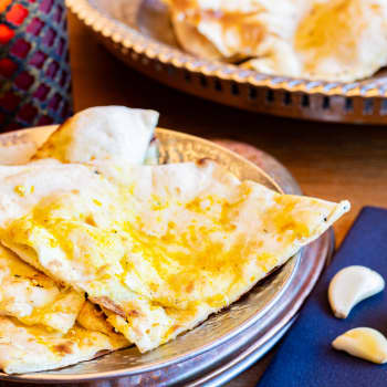 Knoflook Naan Knoflook Naan