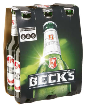 Beck`s 6x0,33l 4,9% vol. Beck`s 6x0,33l 4,9% vol.