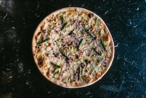 Pizza Asparagi Pizza Asparagi