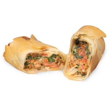 Lachs Frühlingsrolle Lachs Frühlingsrolle