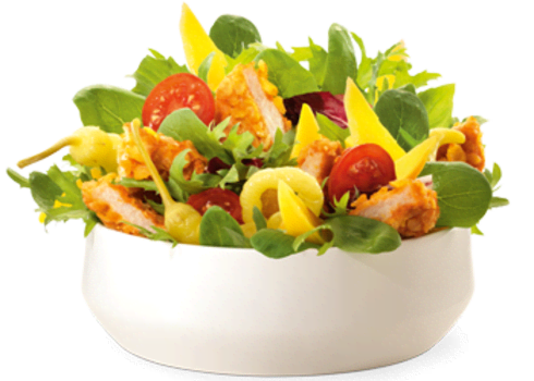 Crunchy Chicken Salade Crunchy Chicken Salade