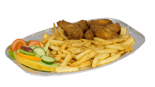 Hotwings schotel Hotwings schotel