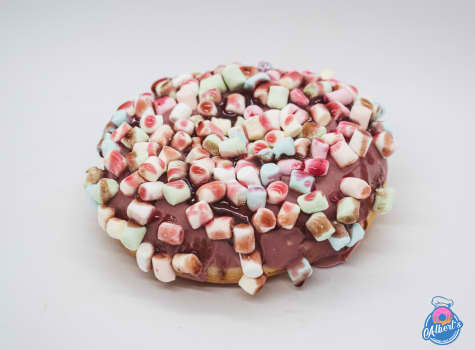 Pink Marshmallow Donut Pink Marshmallow Donut