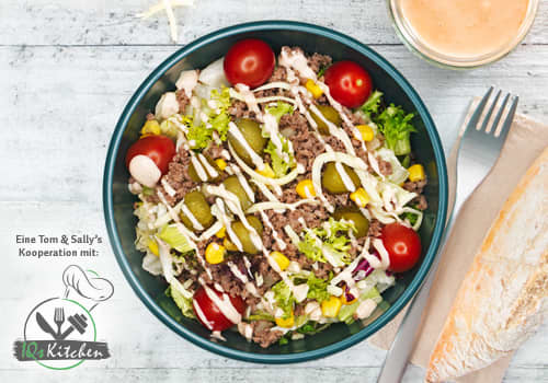 Salat BiQ Burger Salat BiQ Burger