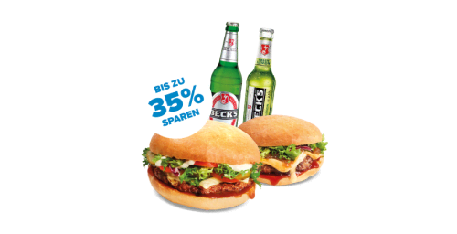 Sparpaket 2 / Burger & Beer Sparpaket 2 / Burger & Beer