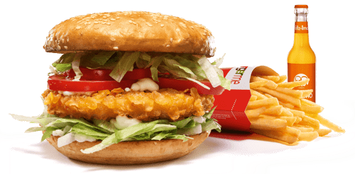 Crunchy Chicken-Menü Crunchy Chicken-Menü