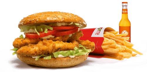Crusty Chicken-Menü Crusty Chicken-Menü