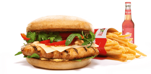 Grilled Chicken-Menü Grilled Chicken-Menü