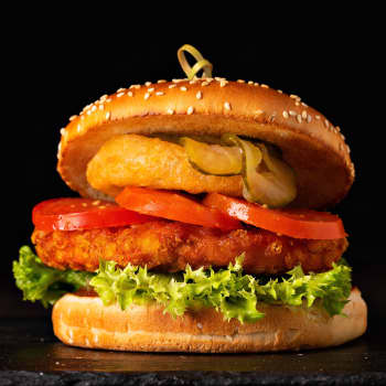 Sweet Chili Crunchy Chik‘n Burger Sweet Chili Crunchy Chik‘n Burger