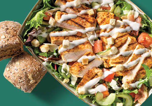 Gegrilde kip salade Gegrilde kip salade