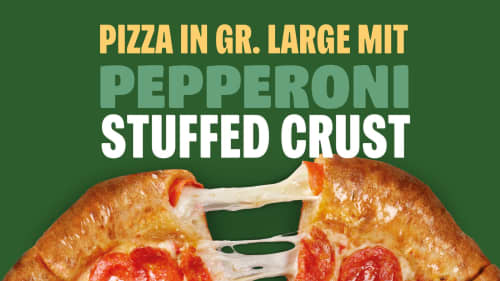 Pepperoni Stuffed Crust Pepperoni Stuffed Crust