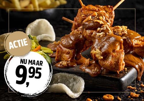 Saté voor een prikkie Saté voor een prikkie