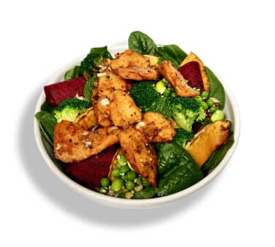 vegan chicken power bowl vegan chicken power bowl