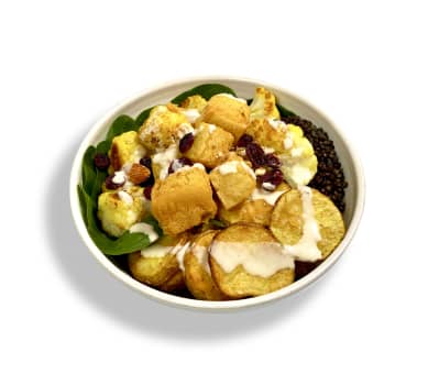 crispy truffle tofu bowl crispy truffle tofu bowl