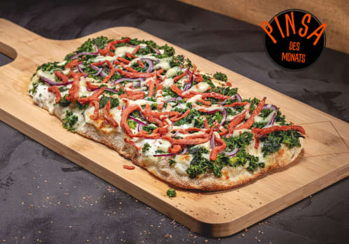 Pinsa Grünkohl Veggie Pinsa Grünkohl Veggie