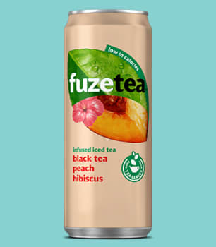 Fuze Tea Black Tea Peach hibiscus Fuze Tea Black Tea Peach hibiscus