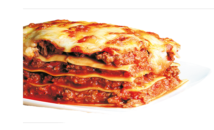 Lasagne Bolognese<sup>K,F</sup> Lasagne Bolognese<sup>K,F</sup>