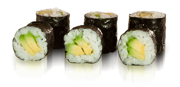 Aktions Maki Avocado - 6 Stück Aktions Maki Avocado - 6 Stück