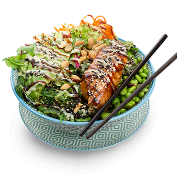 Yoko Poke Bowl Chicken Teriyaki Yoko Poke Bowl Chicken Teriyaki