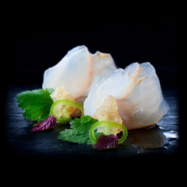 LOUP DE MER SASHIMI- UMAMI STYLE LOUP DE MER SASHIMI- UMAMI STYLE