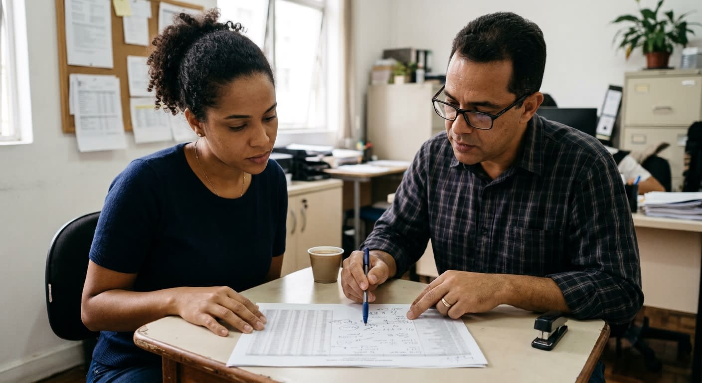Equipe identificando sinais de desorganização nos processos da empresa