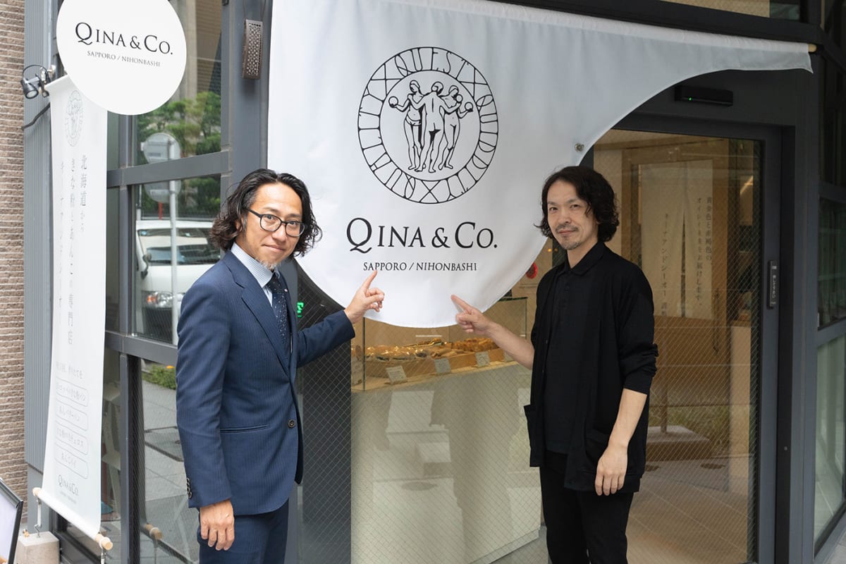 左から弊社担当 佐々木、石川様