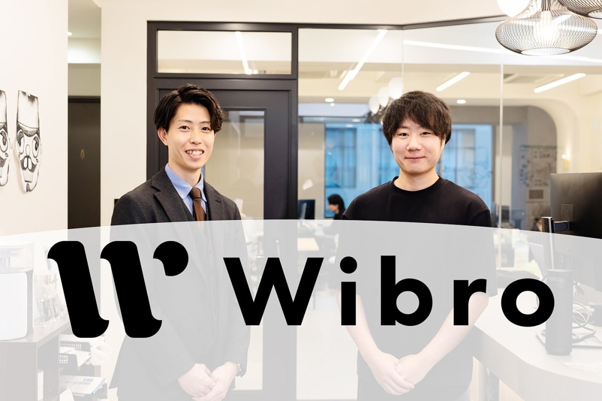 左から弊社営業担当 髙橋、株式会社ワイブロ 山本様