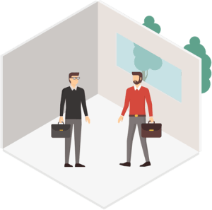 物件を見に行く