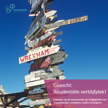 Rapport Zorglogistiek: Evaluatie van de meerwaarde