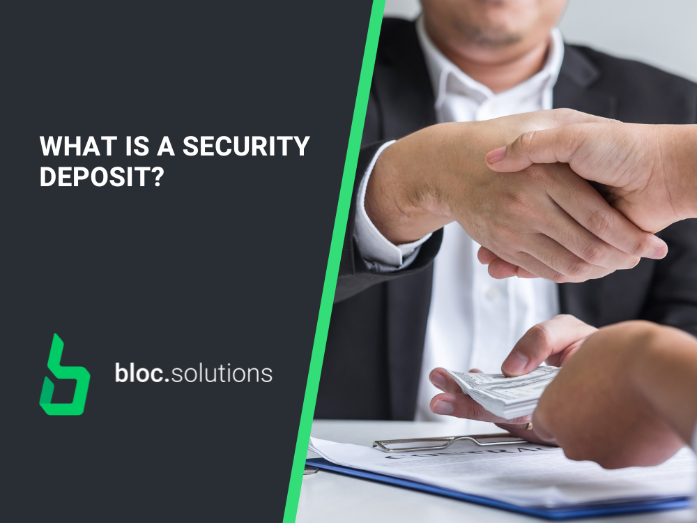 What Is A Security Deposit What Is A Security Deposit