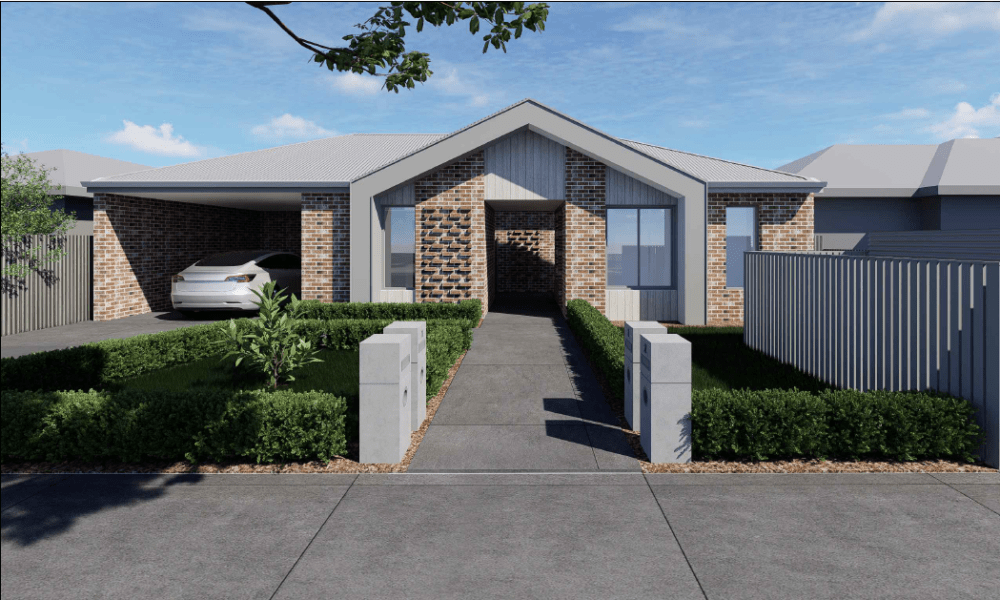 Hughesdale Home, exterior