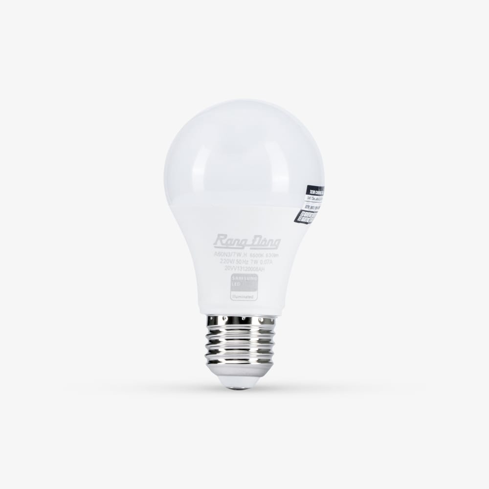 Bóng đèn LED bulb tròn A60N3 7W