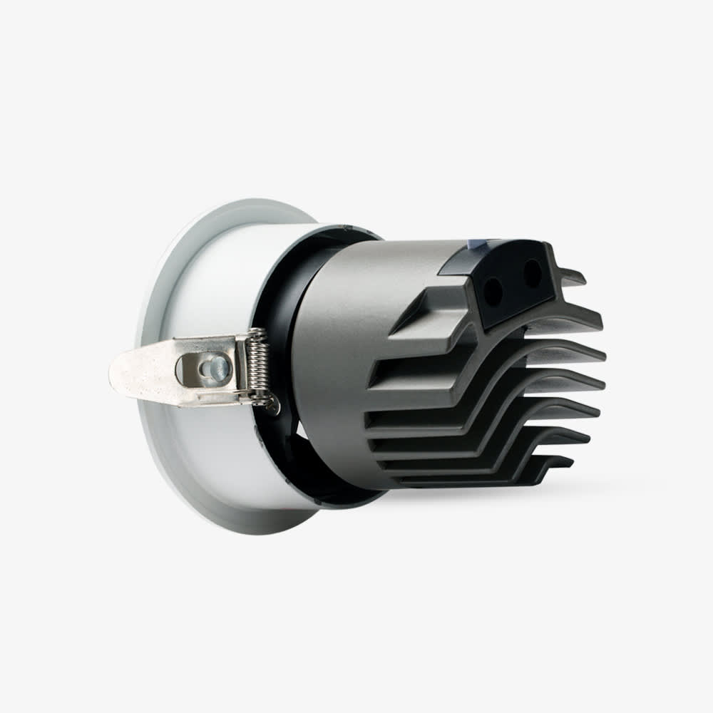 Đèn LED âm trần Downlight thông minh xoay góc AT39 bluetooth 76/12W thumb 5