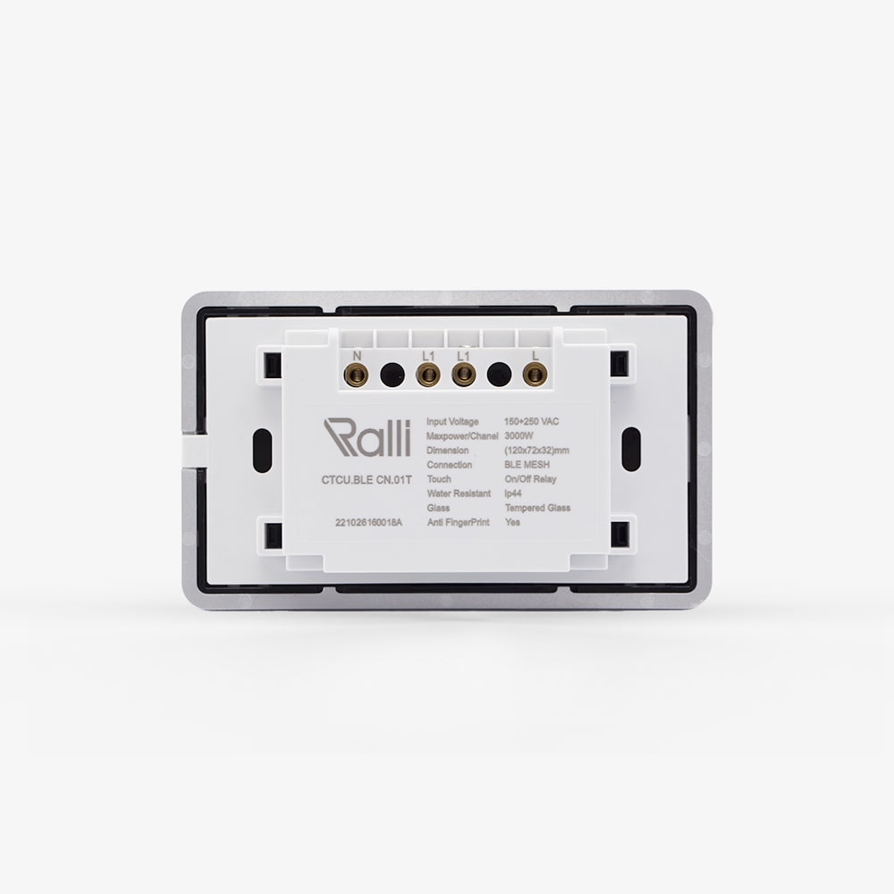 Công tắc cảm ứng thông minh bluetooth chữ nhật 1 nút bấm thumb 3
