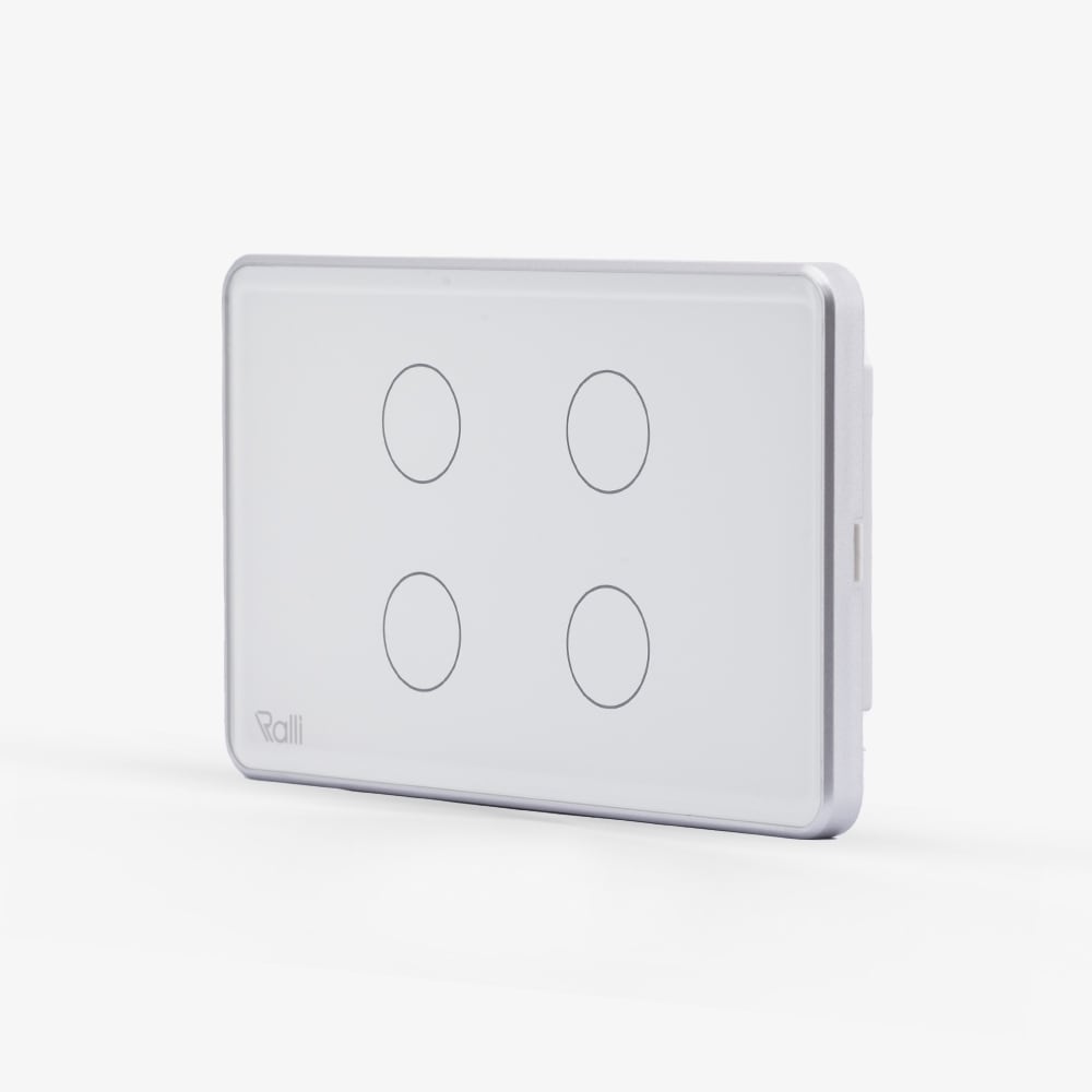 Công tắc cảm ứng thông minh bluetooth chữ nhật 4 nút bấm thumb 2