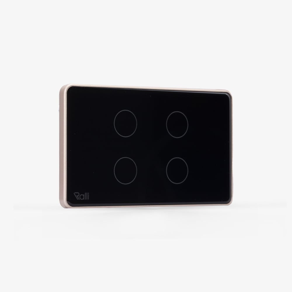 Công tắc cảm ứng thông minh bluetooth chữ nhật 4 nút bấm thumb 3