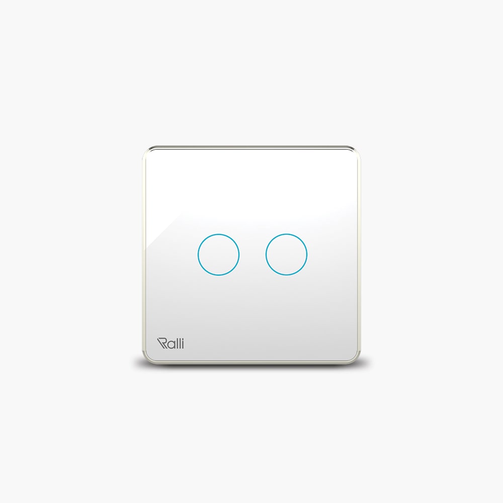 Công tắc cảm ứng thông minh bluetooth vuông 2 nút bấm thumb 1